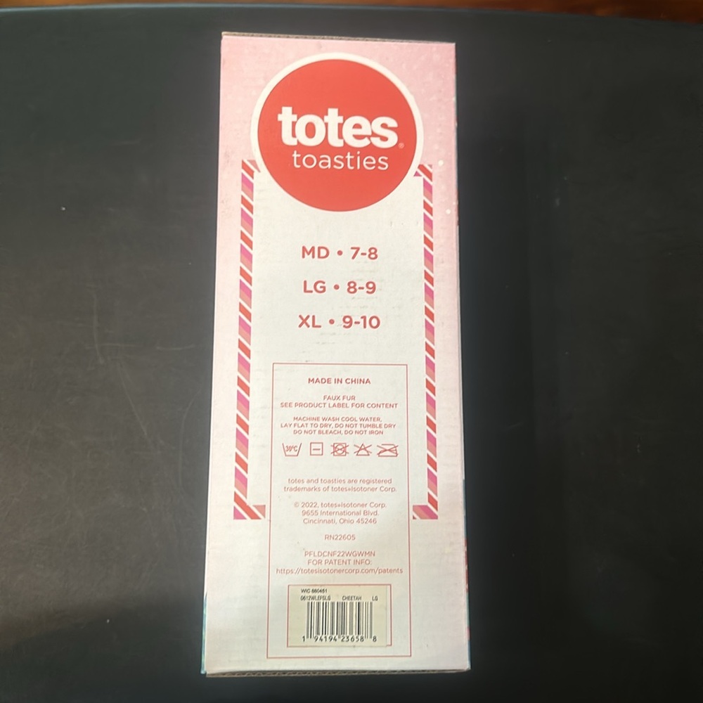 New Totes Toasties Memory Foam Women’s Slippers Lg 8-9 - Picture 4 of 7